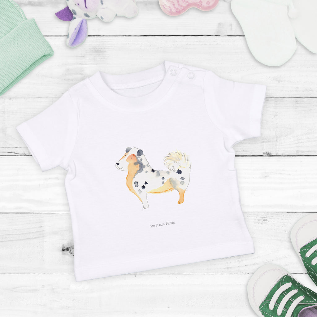 Organic Baby Shirt Australien Shepherd Baby T-Shirt, Jungen Baby T-Shirt, Mädchen Baby T-Shirt, Shirt, Hund, Hundemotiv, Haustier, Hunderasse, Tierliebhaber, Hundebesitzer, Sprüche, Australien Shepherd, Shepherd, Hundeliebe, Familienhund, Spruch