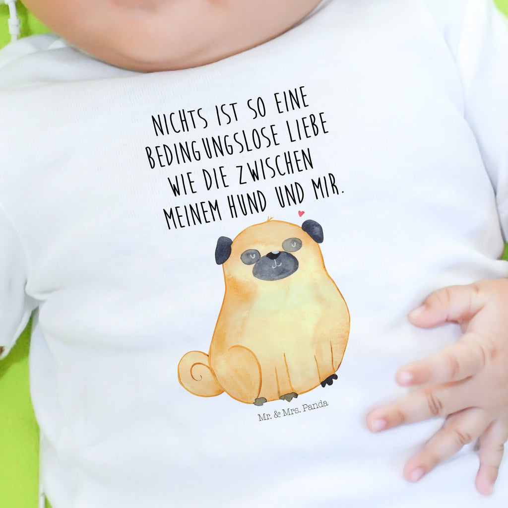 Organic Baby Shirt Mops Baby T-Shirt, Jungen Baby T-Shirt, Mädchen Baby T-Shirt, Shirt, Hund, Hundemotiv, Haustier, Hunderasse, Tierliebhaber, Hundebesitzer, Sprüche, Mops, Liebe, Hundeliebe