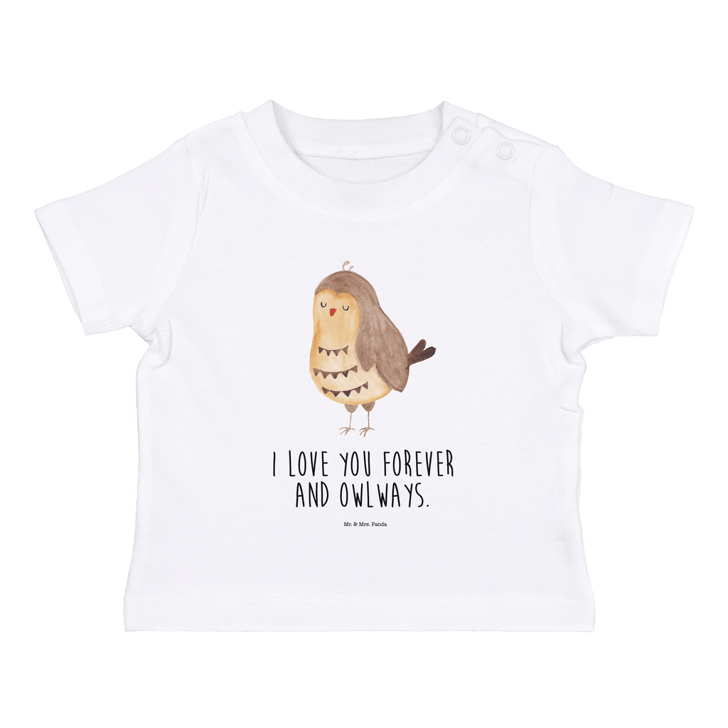 Organic Baby Shirt Eule Zufrieden Baby T-Shirt, Jungen Baby T-Shirt, Mädchen Baby T-Shirt, Shirt, Eule, Eule Spruch, Eule deko, Owl, Liebe Spruch, Romantisch, Wortspiel lustig, Spruch schön, Geschenk Hochzeitstag