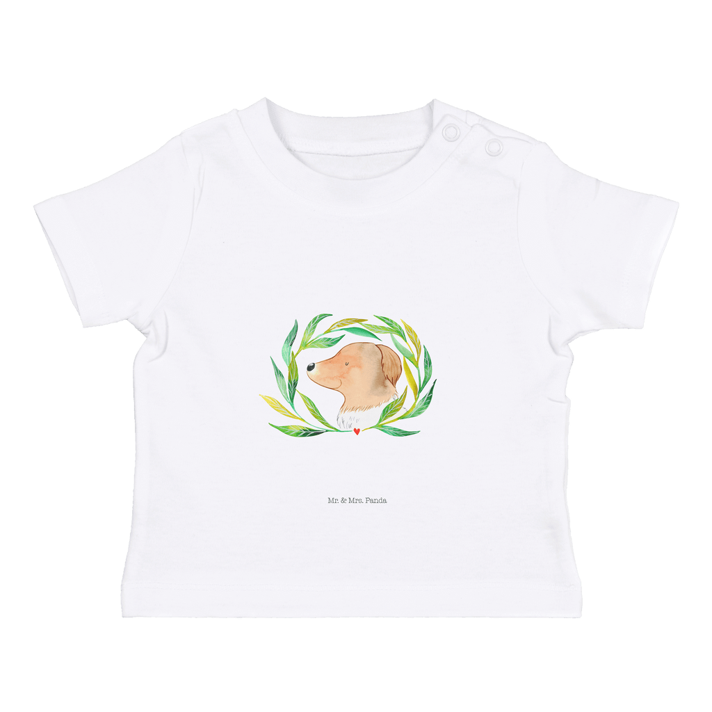 Organic Baby Shirt Hund Ranke Baby T-Shirt, Jungen Baby T-Shirt, Mädchen Baby T-Shirt, Shirt, Hund, Hundemotiv, Haustier, Hunderasse, Tierliebhaber, Hundebesitzer, Sprüche, Ranke, Therapie, Selbsttherapie, Hundeliebe, Hundeglück, Hunde