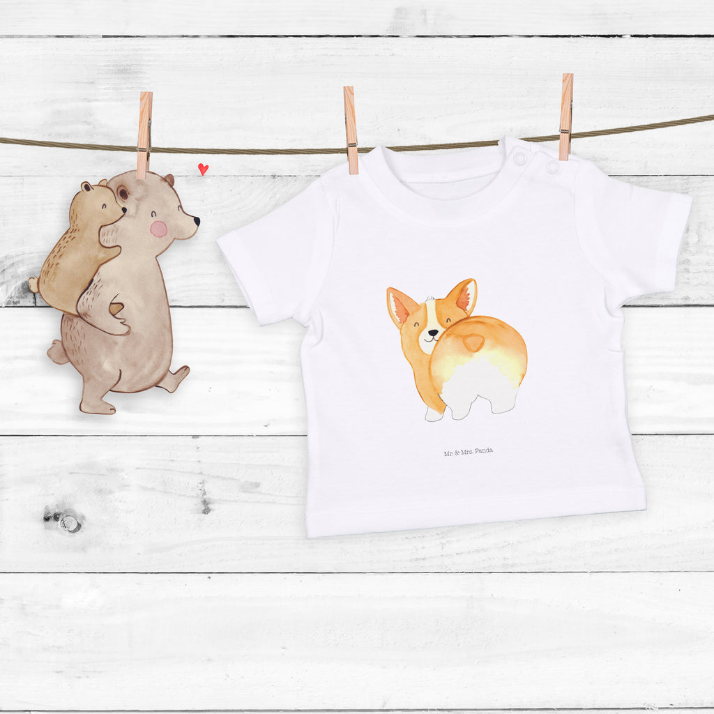 Organic Baby Shirt Corgie Po Baby T-Shirt, Jungen Baby T-Shirt, Mädchen Baby T-Shirt, Shirt, Hund, Hundemotiv, Haustier, Hunderasse, Tierliebhaber, Hundebesitzer, Sprüche, Corgie, Hundeliebe, Motivation, Selbstliebe, Spruch