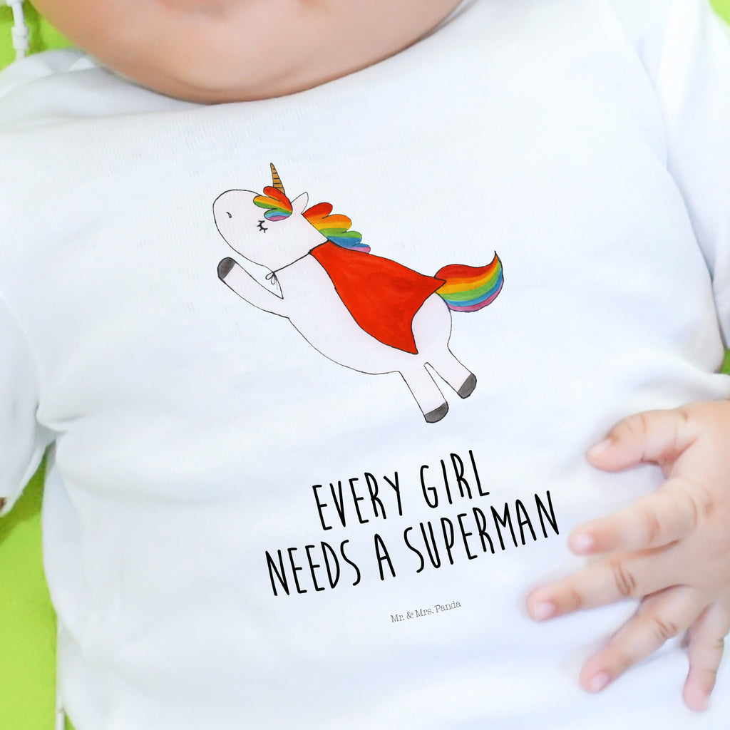 Organic Baby Shirt Einhorn Super