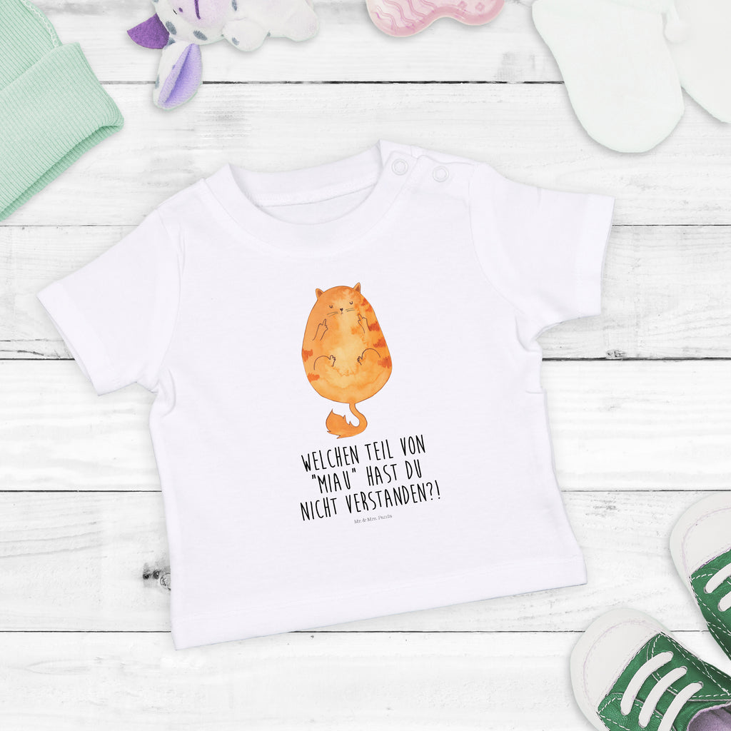 Organic Baby Shirt Katze Mittelfinger Baby T-Shirt, Jungen Baby T-Shirt, Mädchen Baby T-Shirt, Shirt, Katze, Katzenmotiv, Katzenfan, Katzendeko, Katzenfreund, Katzenliebhaber, Katzenprodukte, Katzenartikel, Katzenaccessoires, Katzensouvenirs, Katzenliebhaberprodukte, Katzenmotive, Katzen, Kater, Mietze, Cat, Cats