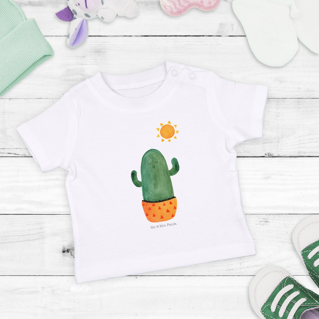 Organic Baby Shirt Kaktus Sonnenanbeter Baby T-Shirt, Jungen Baby T-Shirt, Mädchen Baby T-Shirt, Shirt, Kaktus, Kakteen, Liebe Kaktusliebe, Sonne, Sonnenschein, Glück, glücklich, Motivation, Neustart, Trennung, Ehebruch, Scheidung, Freundin, Liebeskummer, Liebeskummer Geschenk, Geschenkidee