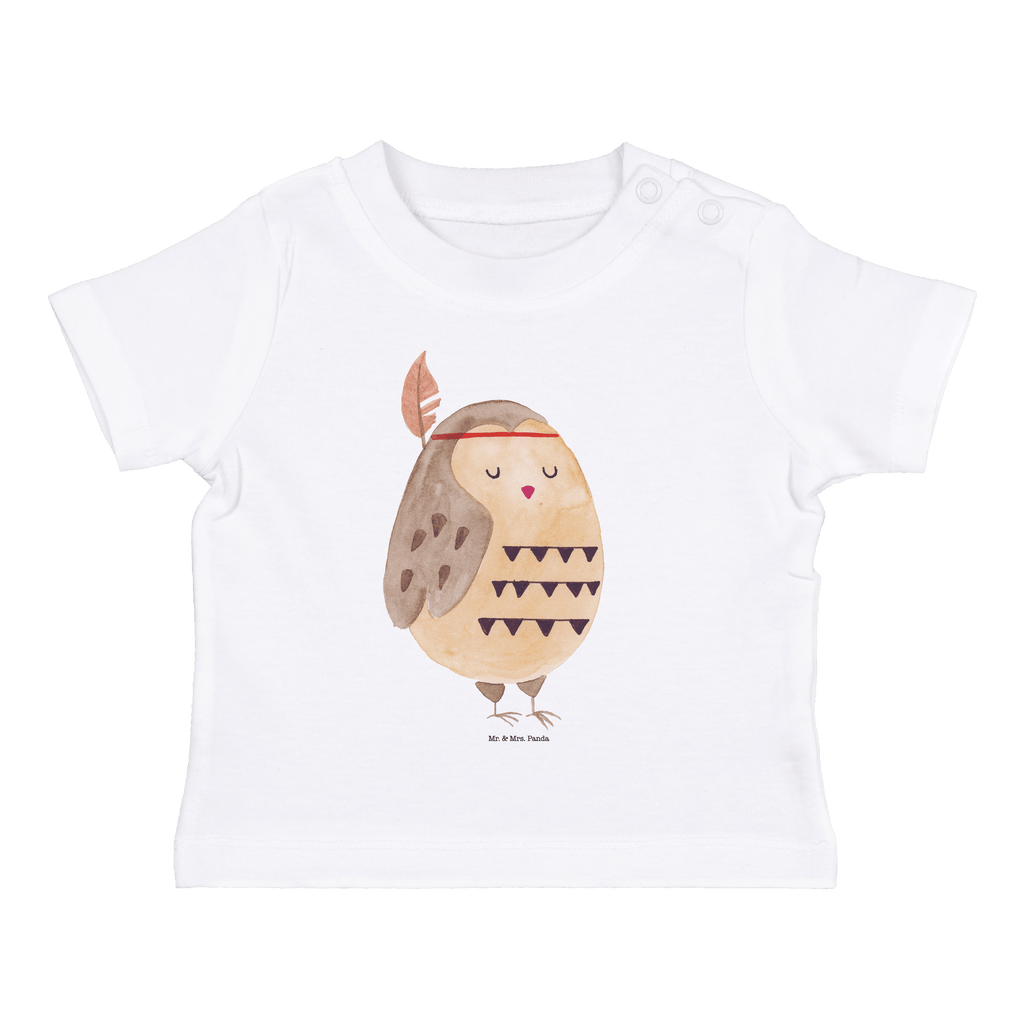Organic Baby Shirt Eule Federschmuck Baby T-Shirt, Jungen Baby T-Shirt, Mädchen Baby T-Shirt, Shirt, Eule, Eule Deko, Owl, Das Leben ist ein Abenteuer, Reisespruch, Federschmuck, Dekoration