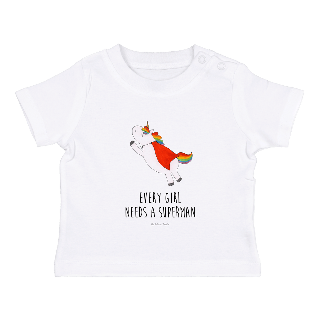 Organic Baby Shirt Einhorn Super