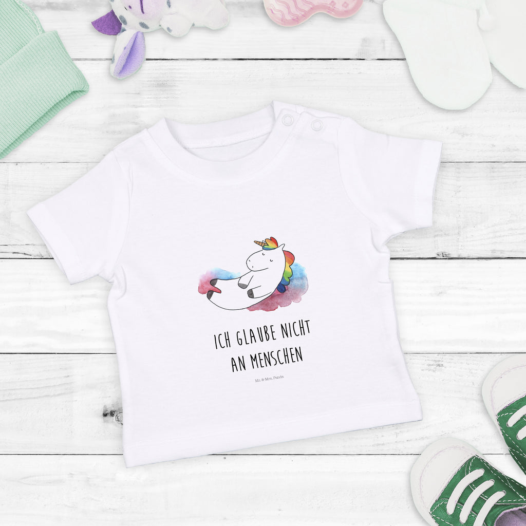 Organic Baby Shirt Einhorn Wolke 7 Baby T-Shirt, Jungen Baby T-Shirt, Mädchen Baby T-Shirt, Shirt, Einhorn, Einhörner, Einhorn Deko, Pegasus, Unicorn, verliebt, Menschen, witzig, lustig, Geschenk, Glaube, Realität, Lächeln