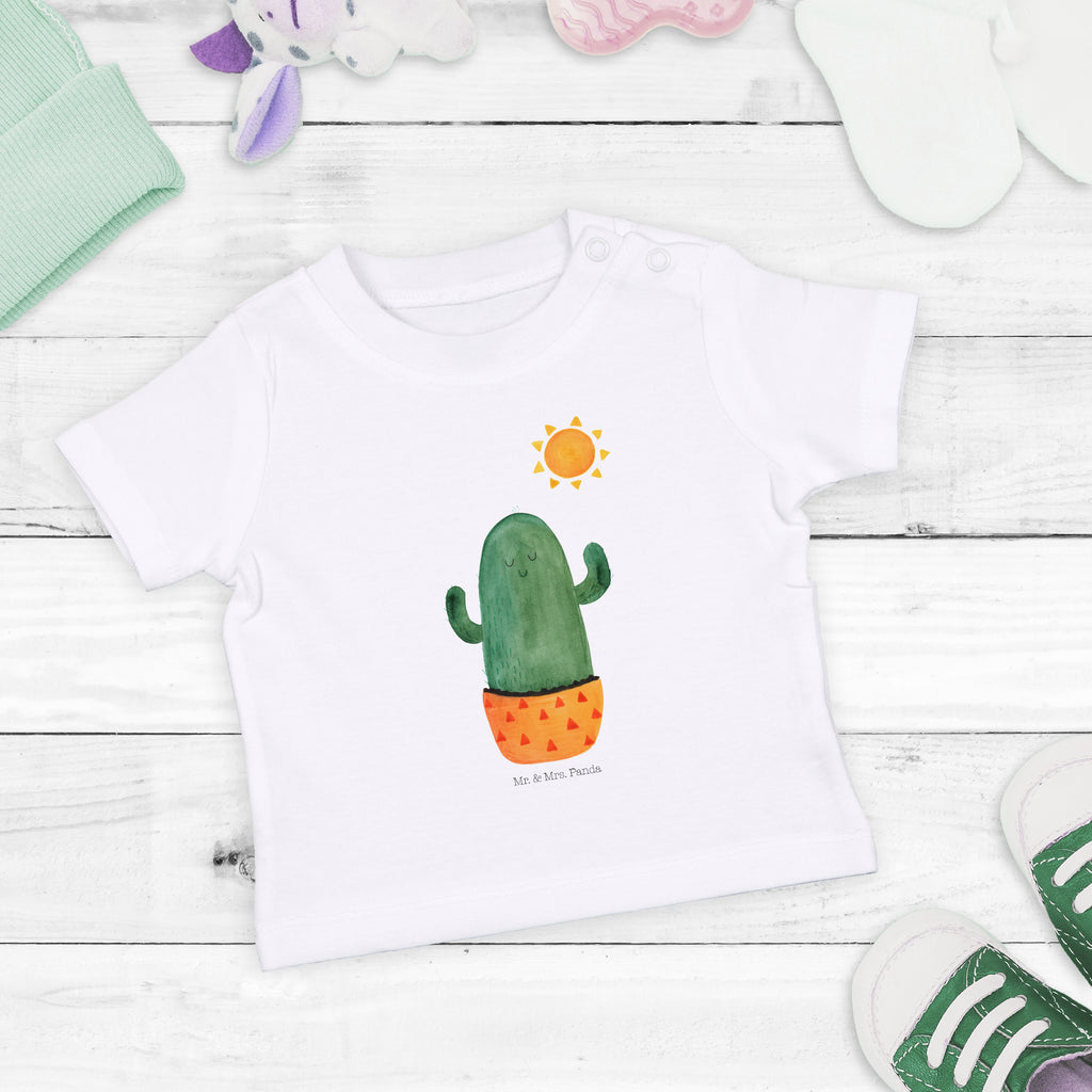 Organic Baby Shirt Kaktus Sonnenanbeter Baby T-Shirt, Jungen Baby T-Shirt, Mädchen Baby T-Shirt, Shirt, Kaktus, Kakteen, Liebe Kaktusliebe, Sonne, Sonnenschein, Glück, glücklich, Motivation, Neustart, Trennung, Ehebruch, Scheidung, Freundin, Liebeskummer, Liebeskummer Geschenk, Geschenkidee