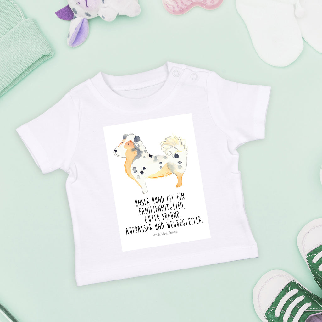 Organic Baby Shirt Australien Shepherd Baby T-Shirt, Jungen Baby T-Shirt, Mädchen Baby T-Shirt, Shirt, Hund, Hundemotiv, Haustier, Hunderasse, Tierliebhaber, Hundebesitzer, Sprüche, Australien Shepherd, Shepherd, Hundeliebe, Familienhund, Spruch
