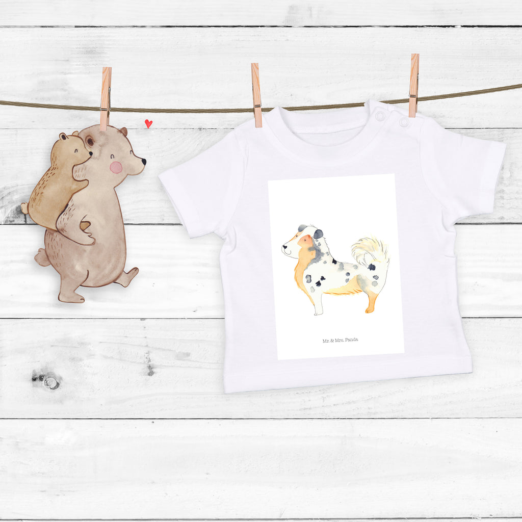 Organic Baby Shirt Australien Shepherd Baby T-Shirt, Jungen Baby T-Shirt, Mädchen Baby T-Shirt, Shirt, Hund, Hundemotiv, Haustier, Hunderasse, Tierliebhaber, Hundebesitzer, Sprüche, Australien Shepherd, Shepherd, Hundeliebe, Familienhund, Spruch