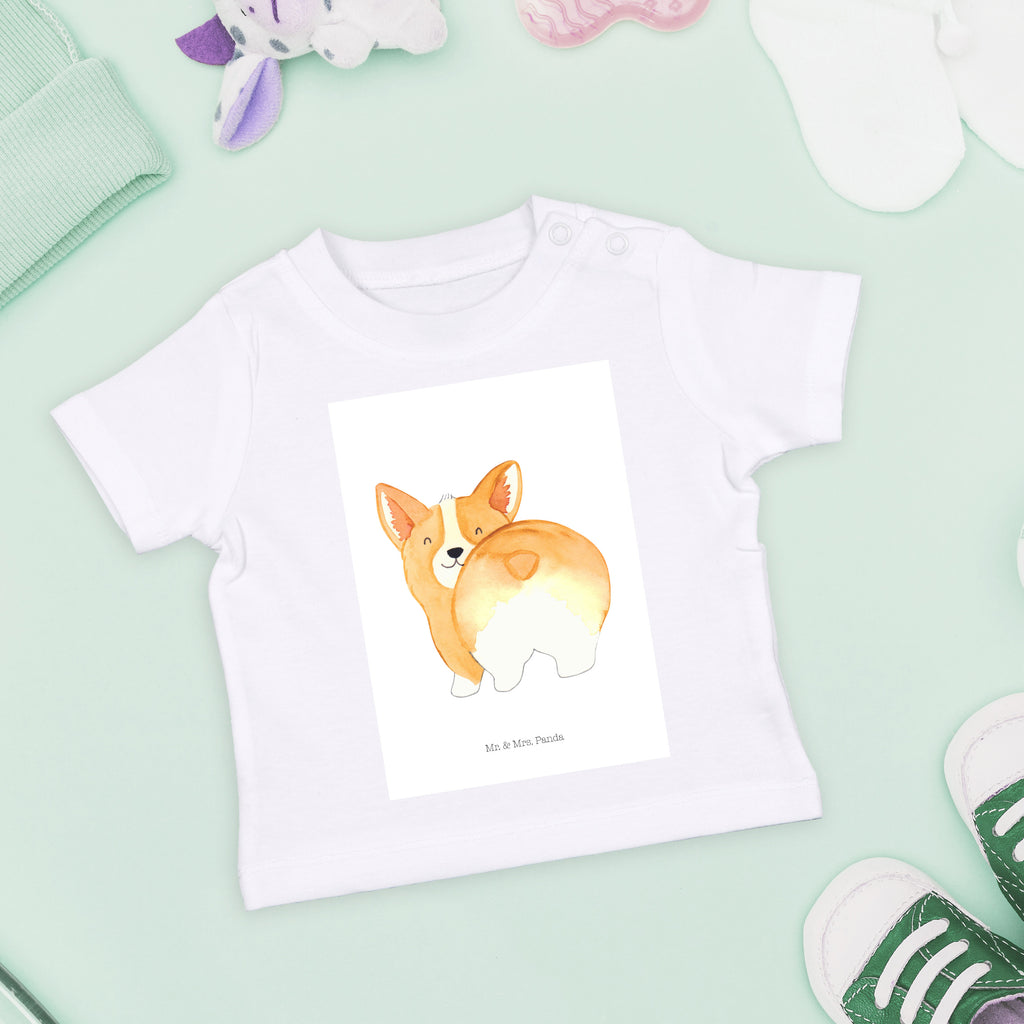 Organic Baby Shirt Corgie Po Baby T-Shirt, Jungen Baby T-Shirt, Mädchen Baby T-Shirt, Shirt, Hund, Hundemotiv, Haustier, Hunderasse, Tierliebhaber, Hundebesitzer, Sprüche, Corgie, Hundeliebe, Motivation, Selbstliebe, Spruch