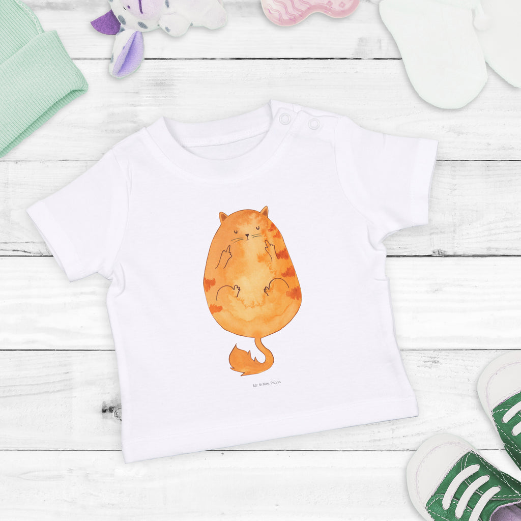 Organic Baby Shirt Katze Mittelfinger Baby T-Shirt, Jungen Baby T-Shirt, Mädchen Baby T-Shirt, Shirt, Katze, Katzenmotiv, Katzenfan, Katzendeko, Katzenfreund, Katzenliebhaber, Katzenprodukte, Katzenartikel, Katzenaccessoires, Katzensouvenirs, Katzenliebhaberprodukte, Katzenmotive, Katzen, Kater, Mietze, Cat, Cats