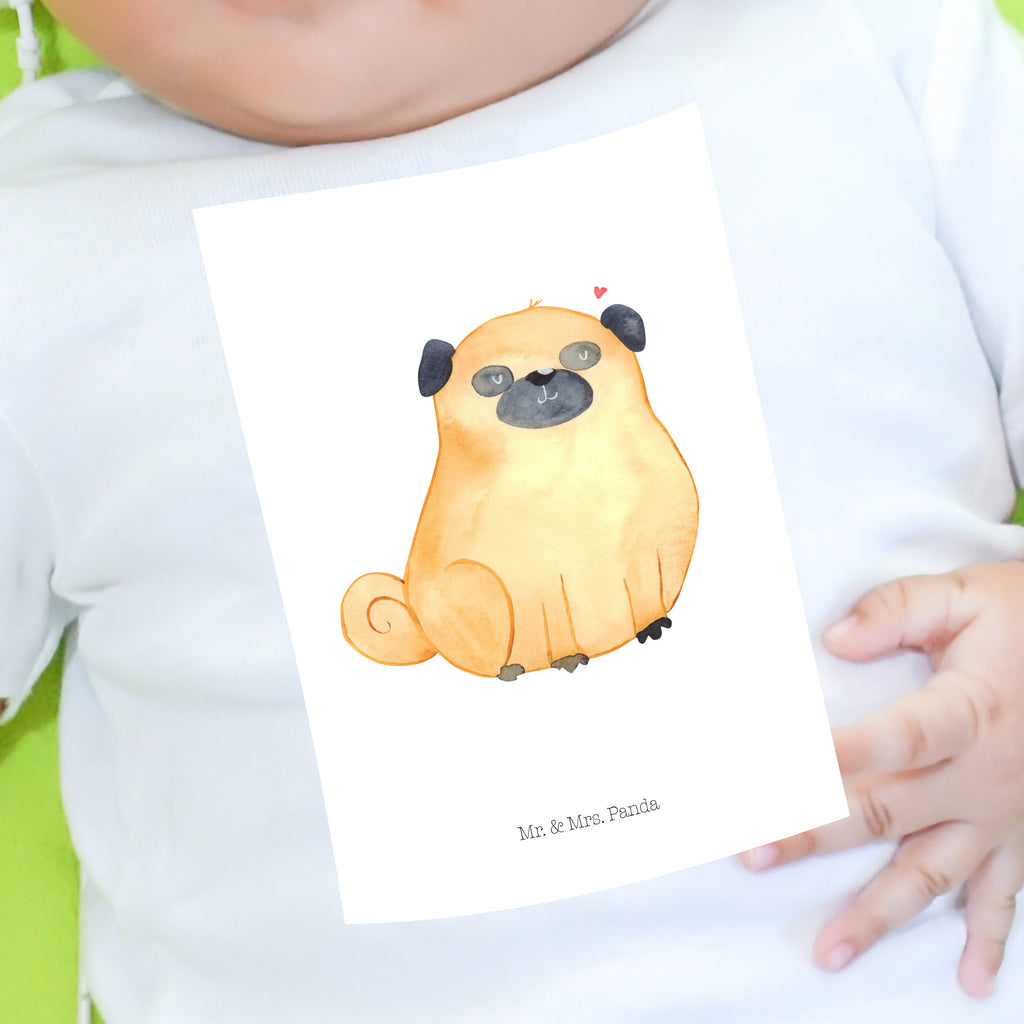 Organic Baby Shirt Mops Baby T-Shirt, Jungen Baby T-Shirt, Mädchen Baby T-Shirt, Shirt, Hund, Hundemotiv, Haustier, Hunderasse, Tierliebhaber, Hundebesitzer, Sprüche, Mops, Liebe, Hundeliebe