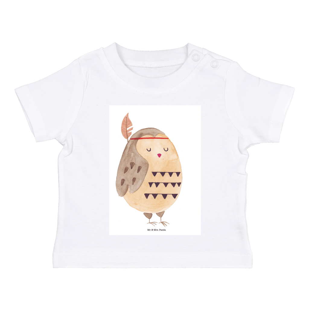 Organic Baby Shirt Eule Federschmuck Baby T-Shirt, Jungen Baby T-Shirt, Mädchen Baby T-Shirt, Shirt, Eule, Eule Deko, Owl, Das Leben ist ein Abenteuer, Reisespruch, Federschmuck, Dekoration