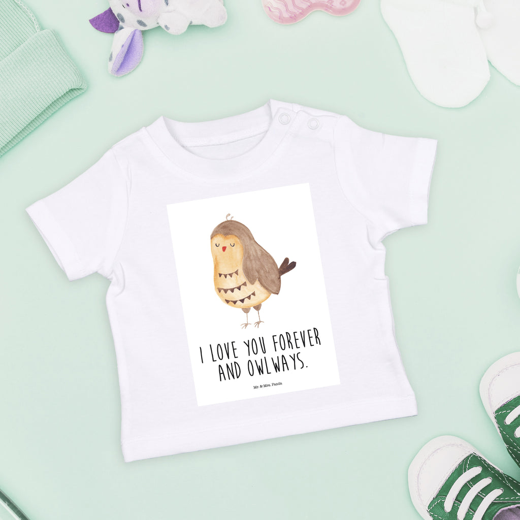 Organic Baby Shirt Eule Zufrieden Baby T-Shirt, Jungen Baby T-Shirt, Mädchen Baby T-Shirt, Shirt, Eule, Eule Spruch, Eule deko, Owl, Liebe Spruch, Romantisch, Wortspiel lustig, Spruch schön, Geschenk Hochzeitstag
