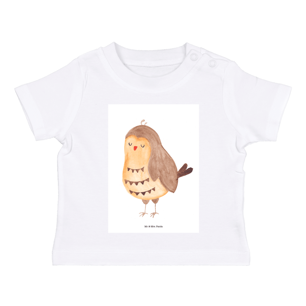 Organic Baby Shirt Eule Zufrieden Baby T-Shirt, Jungen Baby T-Shirt, Mädchen Baby T-Shirt, Shirt, Eule, Eule Spruch, Eule deko, Owl, Liebe Spruch, Romantisch, Wortspiel lustig, Spruch schön, Geschenk Hochzeitstag