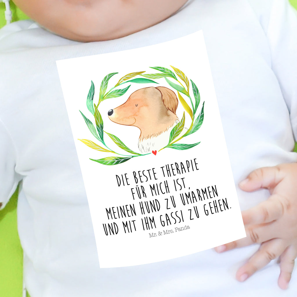 Organic Baby Shirt Hund Ranke Baby T-Shirt, Jungen Baby T-Shirt, Mädchen Baby T-Shirt, Shirt, Hund, Hundemotiv, Haustier, Hunderasse, Tierliebhaber, Hundebesitzer, Sprüche, Ranke, Therapie, Selbsttherapie, Hundeliebe, Hundeglück, Hunde