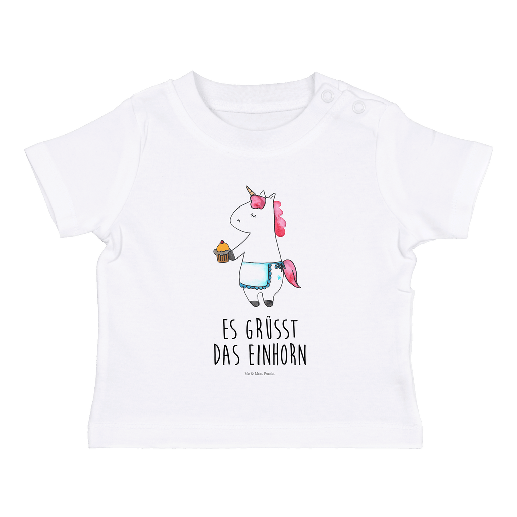 Organic Baby Shirt Einhorn Muffin Baby T-Shirt, Jungen Baby T-Shirt, Mädchen Baby T-Shirt, Shirt, Einhorn, Einhörner, Einhorn Deko, Pegasus, Unicorn, Geburtstag, Backen, Muffin, Kekse, Geburtstagsgrüße, Glückwünsche, Liebesgrüße, Grüße