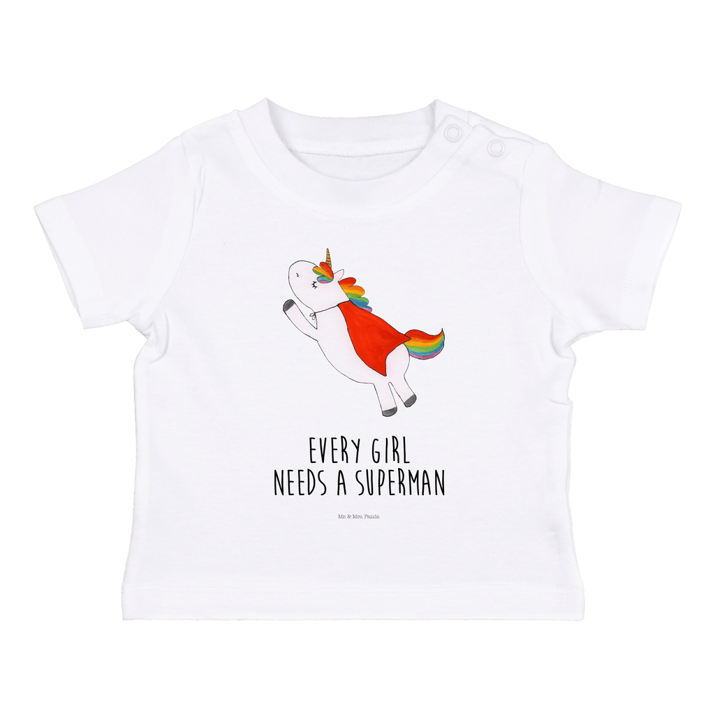 Organic Baby Shirt Einhorn Super