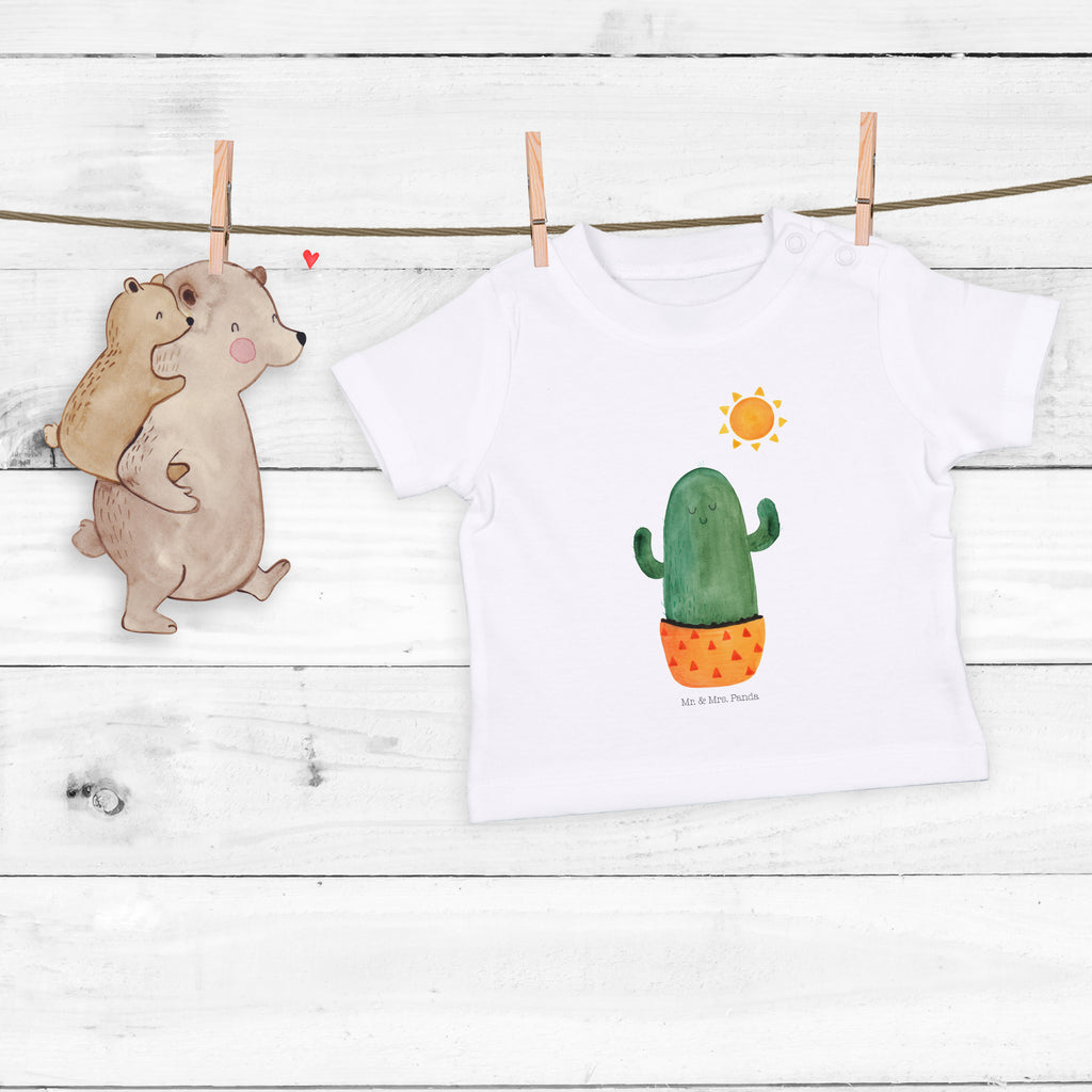 Organic Baby Shirt Kaktus Sonnenanbeter Baby T-Shirt, Jungen Baby T-Shirt, Mädchen Baby T-Shirt, Shirt, Kaktus, Kakteen, Liebe Kaktusliebe, Sonne, Sonnenschein, Glück, glücklich, Motivation, Neustart, Trennung, Ehebruch, Scheidung, Freundin, Liebeskummer, Liebeskummer Geschenk, Geschenkidee