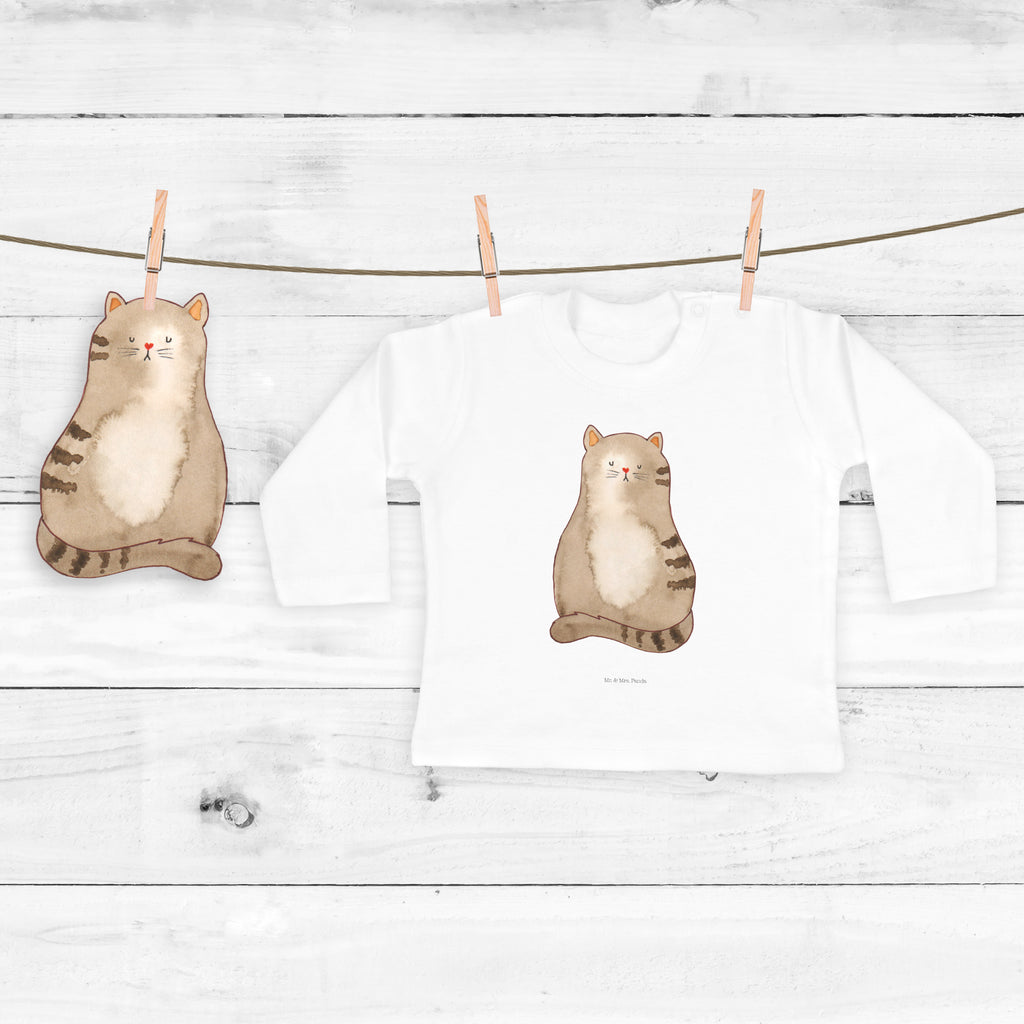 12-18 Monate Baby Longsleeve Katze sitzend Mädchen, Jungen, Baby, Langarm, Bio, Kleidung, Katze, Katzenmotiv, Katzenfan, Katzendeko, Katzenfreund, Katzenliebhaber, Katzenprodukte, Katzenartikel, Katzenaccessoires, Katzensouvenirs, Katzenliebhaberprodukte, Katzenmotive, Katzen, Kater, Mietze, Cat, Cats, Katzenhalter, Katzenbesitzerin, Haustier, Katzenliebe, Lebensinhalt, Liebe, Mittelpunkt, Familie