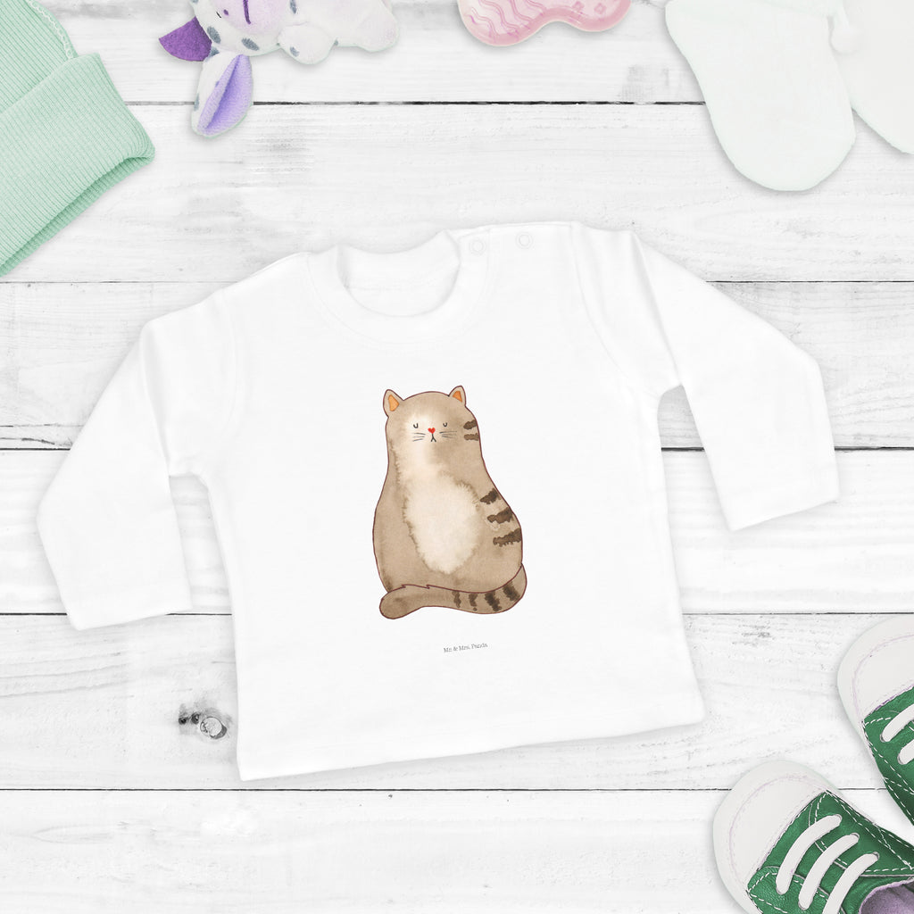 12-18 Monate Baby Longsleeve Katze sitzend Mädchen, Jungen, Baby, Langarm, Bio, Kleidung, Katze, Katzenmotiv, Katzenfan, Katzendeko, Katzenfreund, Katzenliebhaber, Katzenprodukte, Katzenartikel, Katzenaccessoires, Katzensouvenirs, Katzenliebhaberprodukte, Katzenmotive, Katzen, Kater, Mietze, Cat, Cats, Katzenhalter, Katzenbesitzerin, Haustier, Katzenliebe, Lebensinhalt, Liebe, Mittelpunkt, Familie