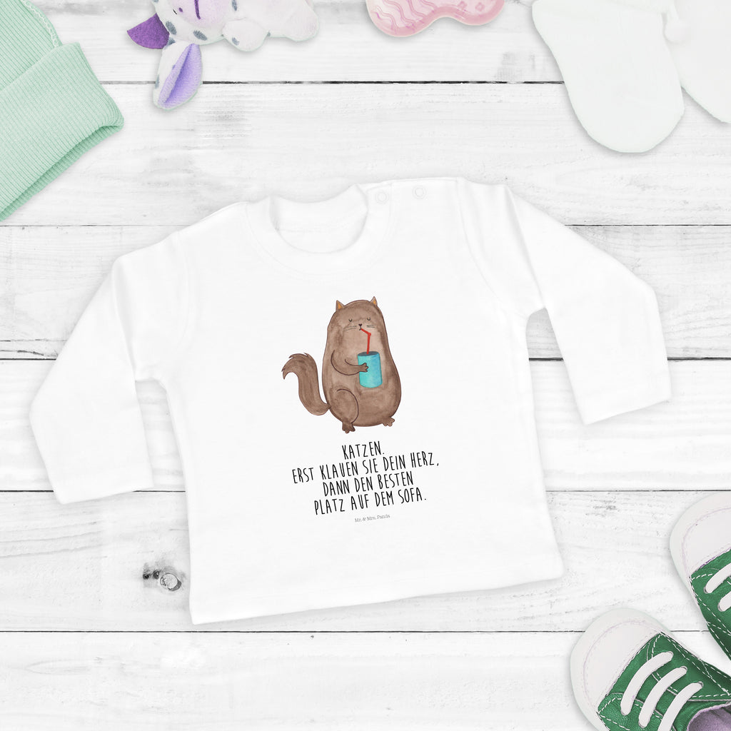 6-12 Monate Baby Longsleeve Katze Dose Mädchen, Jungen, Baby, Longsleeve, Langarm, Bio, Kleidung, uni, Langarmshirt, Katze, Katzenmotiv, Katzenfan, Katzendeko, Katzenfreund, Katzenliebhaber, Katzenprodukte, Katzenartikel, Katzenaccessoires, Katzensouvenirs, Katzenliebhaberprodukte, Katzenmotive, Katzen, Kater, Mietze, Cat, Cats, Katzenhalter, Katzenbesitzerin, Haustier, Futter, Katzenfutter