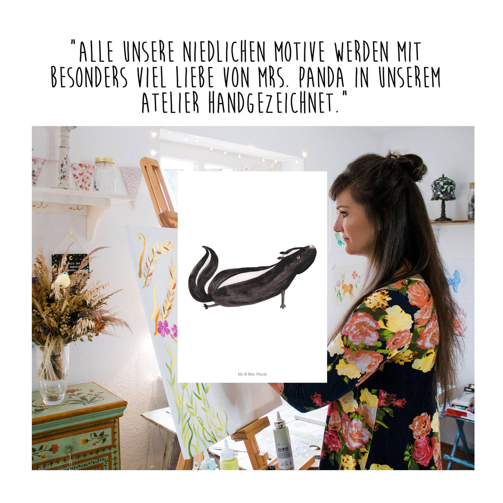 3-6 Monate Baby Longsleeve Stinktier Yoga Mädchen, Jungen, Baby, Langarm, Bio, Kleidung, Stinktier, Skunk, Wildtier, Raubtier, Stinker, Stinki, Yoga, Namaste, Lebe, Liebe, Lache