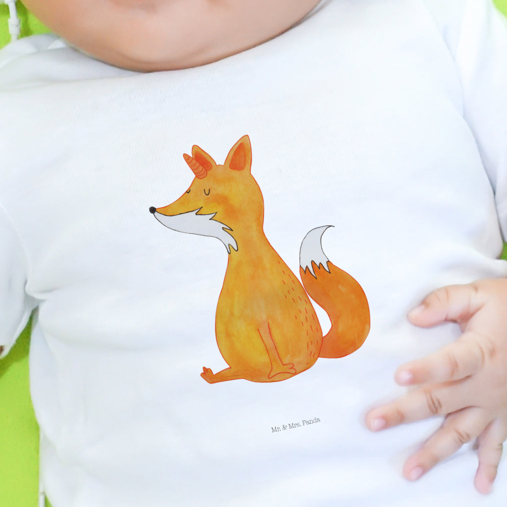 3-6 Monate Baby Longsleeve Fuchshörnchen Mädchen, Jungen, Baby, Langarm, Bio, Kleidung, Einhorn, Einhörner, Einhorn Deko, Pegasus, Unicorn, Fuchs, Unicorns, Fuchshörnchen, Fuchshorn, Foxycorn, Füchse