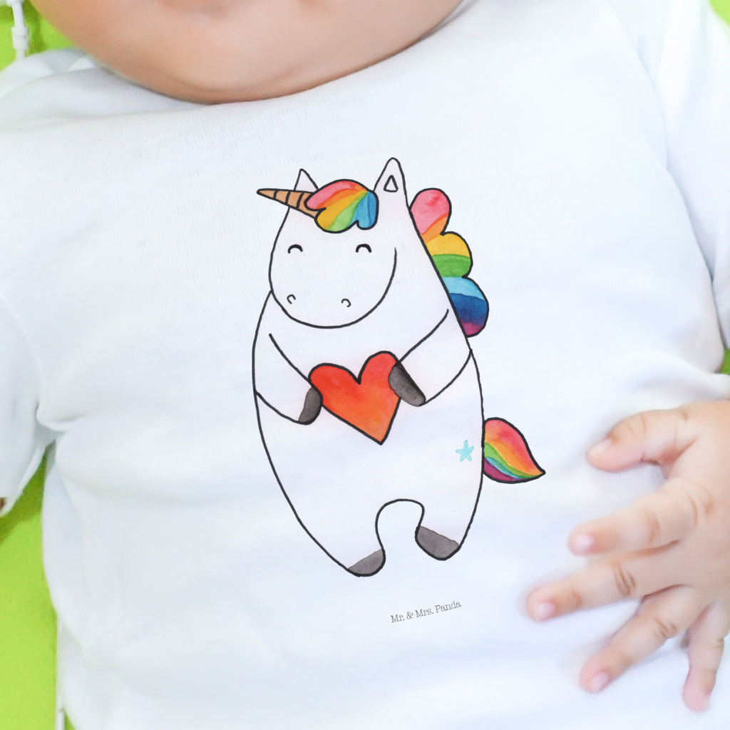 12-18 Monate Baby Longsleeve Einhorn Herz