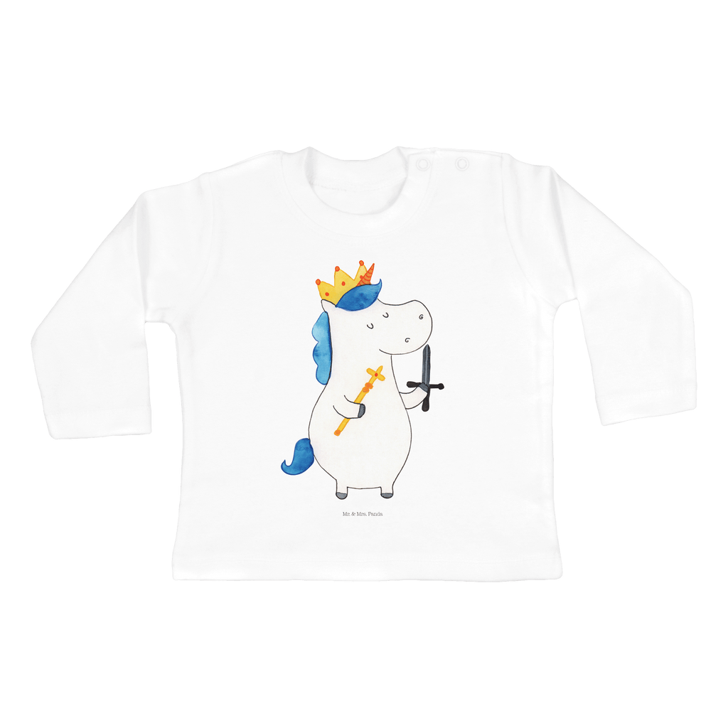 12-18 Monate Baby Longsleeve Einhorn König mit Schwert Mädchen, Jungen, Baby, Langarm, Bio, Kleidung, Einhorn, Einhörner, Einhorn Deko, Pegasus, Unicorn, König, Ritter, Mittelalter