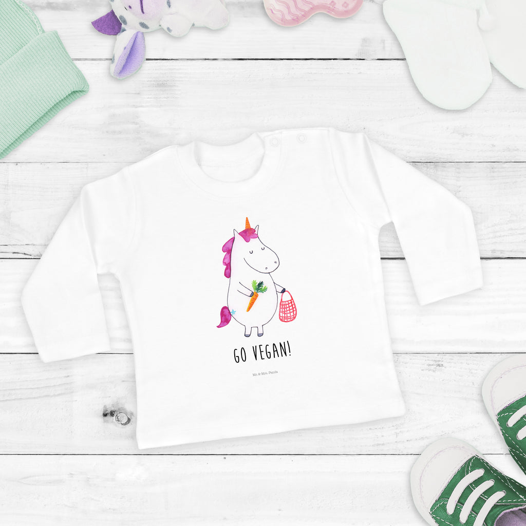 3-6 Monate Baby Longsleeve Einhorn Vegan Mädchen, Jungen, Baby, Langarm, Bio, Kleidung, Einhorn, Einhörner, Einhorn Deko, Pegasus, Unicorn, vegan, Gesund leben, Vegetariar, Rohkost, Gesund essen, Veganismus, Veganer