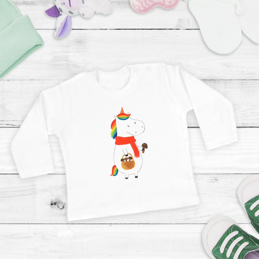 6-12 Monate Baby Longsleeve Einhorn Pilz Mädchen, Jungen, Baby, Longsleeve, Langarm, Bio, Kleidung, uni, Langarmshirt, Einhorn, Einhörner, Einhorn Deko, Pegasus, Unicorn, Pilze, Pilzsammler, Motivation, Spruch, Liebeskummer