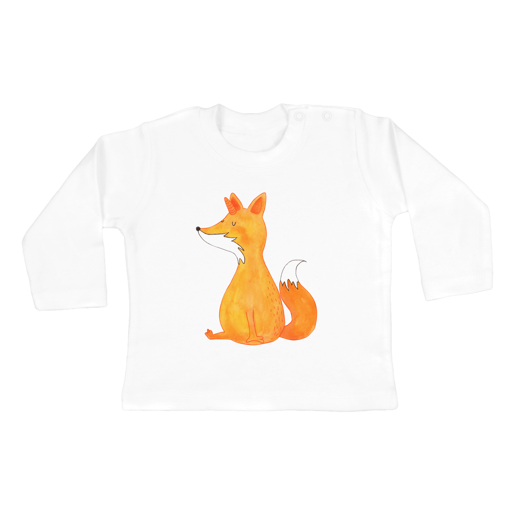 6-12 Monate Baby Longsleeve Fuchshörnchen Wunsch Mädchen, Jungen, Baby, Longsleeve, Langarm, Bio, Kleidung, uni, Langarmshirt, Einhorn, Einhörner, Einhorn Deko, Pegasus, Unicorn, Fuchs, Unicorns, Fuchshörnchen, Fuchshorn, Foxycorn, Füchse