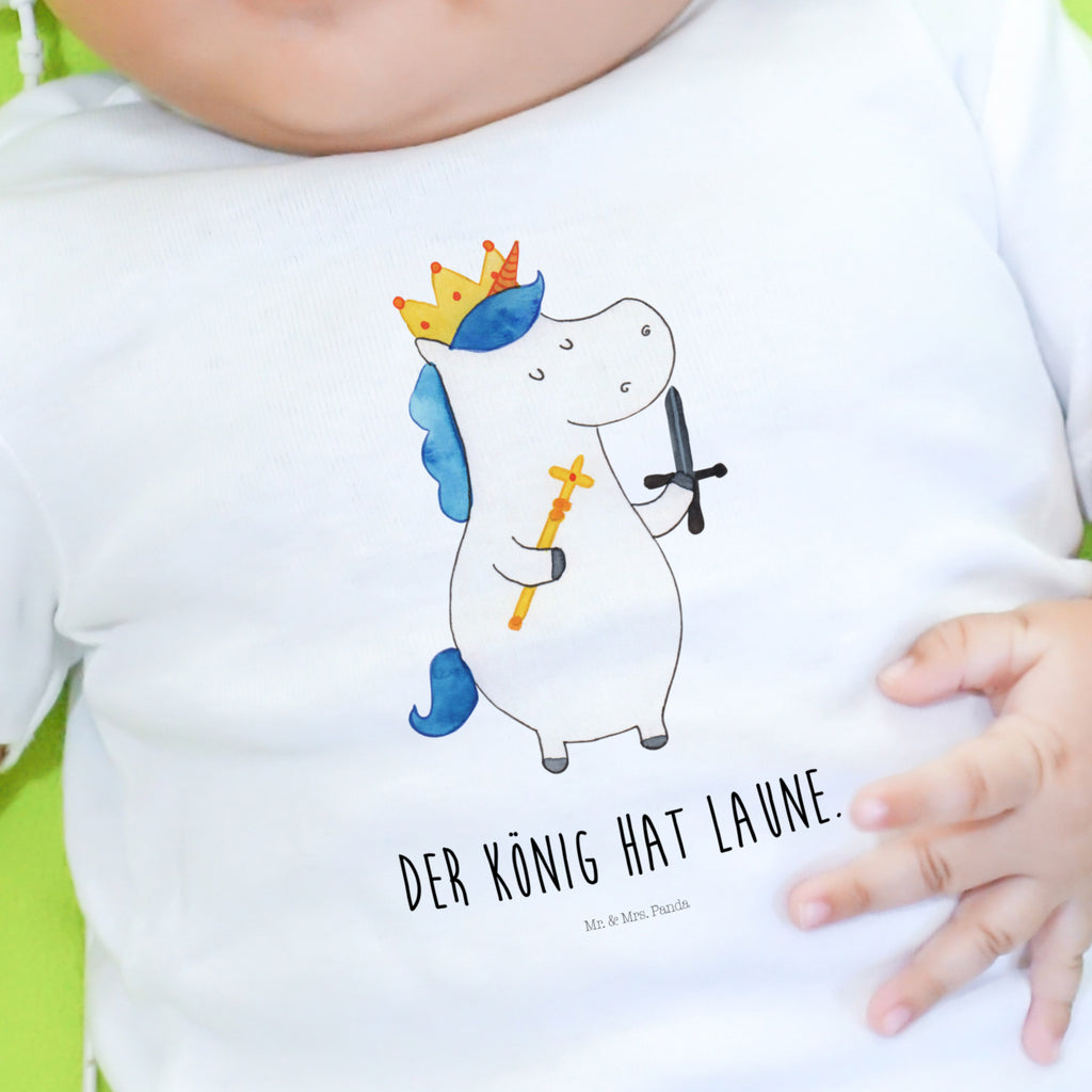 12-18 Monate Baby Longsleeve Einhorn König mit Schwert Mädchen, Jungen, Baby, Langarm, Bio, Kleidung, Einhorn, Einhörner, Einhorn Deko, Pegasus, Unicorn, König, Ritter, Mittelalter
