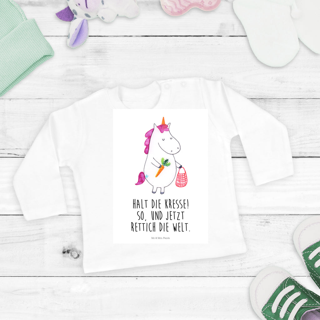 3-6 Monate Baby Longsleeve Einhorn Gemüse Mädchen, Jungen, Baby, Langarm, Bio, Kleidung, Einhorn, Einhörner, Einhorn Deko, Pegasus, Unicorn, Biomarkt, Gemüse, Wochenmarkt