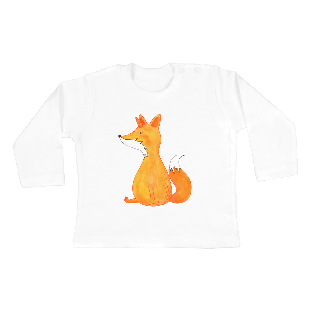 12-18 Monate Baby Longsleeve Fuchshörnchen Wunsch Mädchen, Jungen, Baby, Langarm, Bio, Kleidung, Einhorn, Einhörner, Einhorn Deko, Pegasus, Unicorn, Fuchs, Unicorns, Fuchshörnchen, Fuchshorn, Foxycorn, Füchse