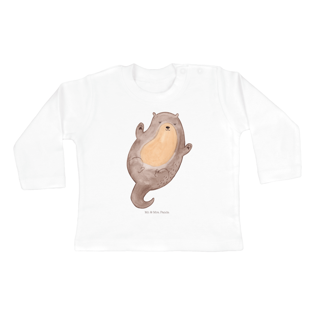 12-18 Monate Baby Longsleeve Otter Umarmen Mädchen, Jungen, Baby, Langarm, Bio, Kleidung, Otter, Fischotter, Seeotter, Otter Seeotter See Otter