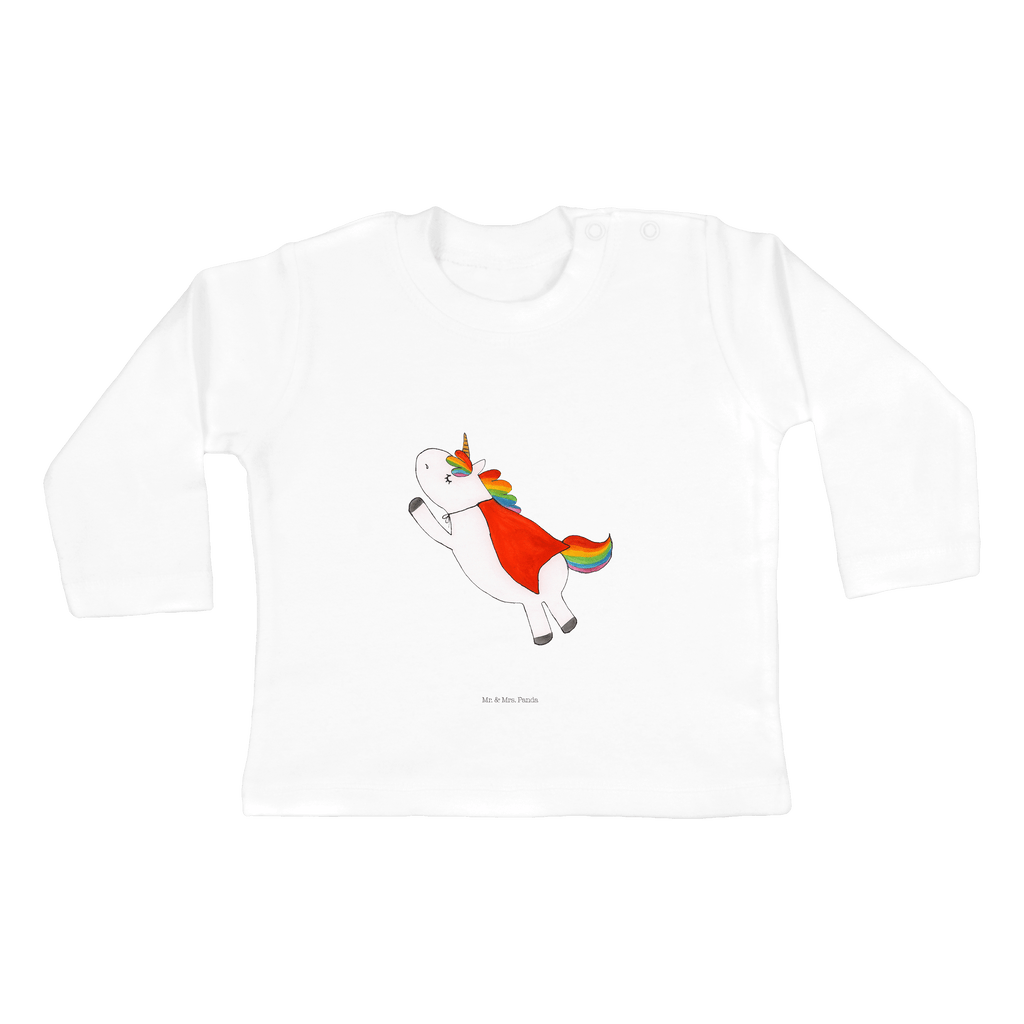 6-12 Monate Baby Longsleeve Einhorn Super Mädchen, Jungen, Baby, Longsleeve, Langarm, Bio, Kleidung, uni, Langarmshirt, Einhorn, Einhörner, Einhorn Deko, Pegasus, Unicorn, Traummann, Superheld, Held, Freundin, Geschenk, Girl