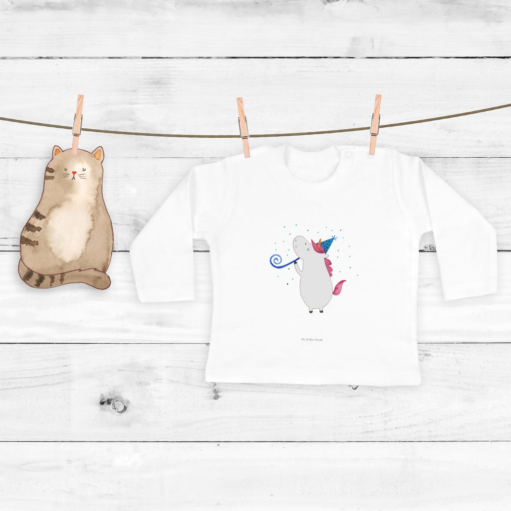 12-18 Monate Baby Longsleeve Einhorn Party Mädchen, Jungen, Baby, Langarm, Bio, Kleidung, Einhorn, Einhörner, Einhorn Deko, Pegasus, Unicorn, Glitzer, Konfetti, Party, Geburtstag, Feier, Fest, Alkohol, Disco, Club