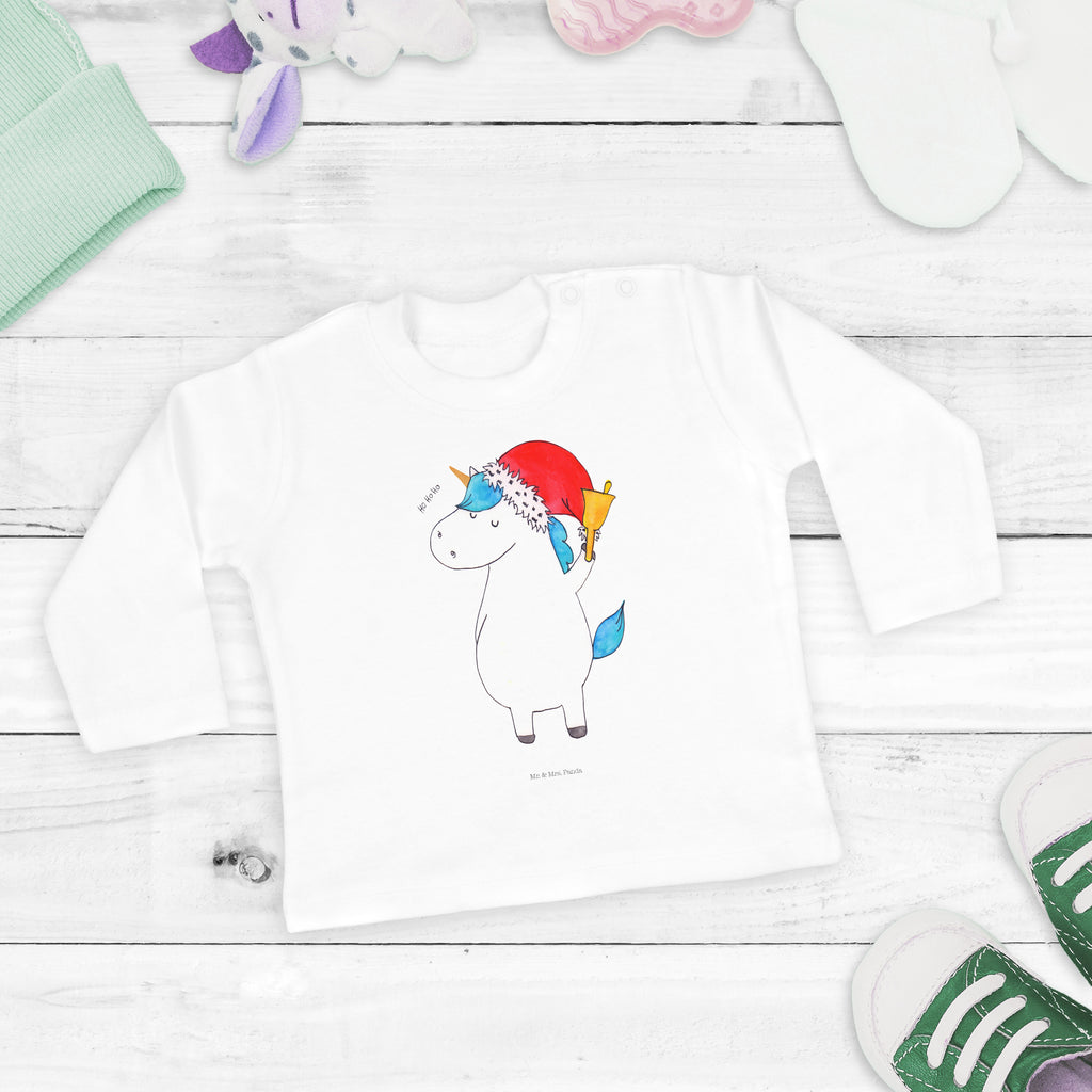 12-18 Monate Baby Longsleeve Einhorn Weihnachtsmann Mädchen, Jungen, Baby, Langarm, Bio, Kleidung, Einhorn, Einhörner, Einhorn Deko, Pegasus, Unicorn, Gin, Schokolade, Schoki, Weihnachten, Weihnachtsmann, Nikolaus, Wunschzettel, Wunschliste, Feenstaub