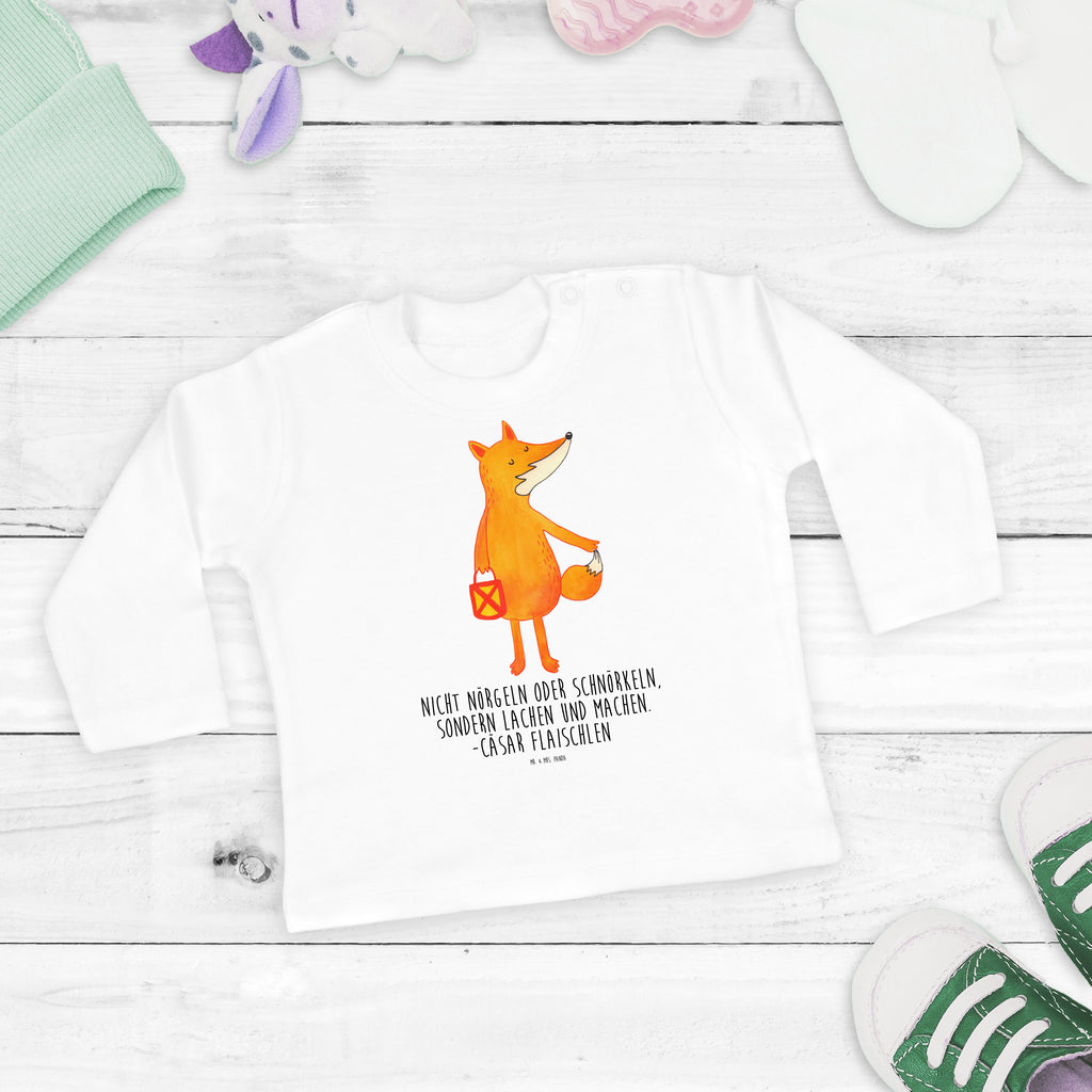 18-24 Monate Baby Longsleeve Fuchs Laterne Mädchen, Jungen, Baby, Langarm, Bio, Kleidung, Longsleeve, Fuchs, Füchse, Spruch trösten, Liebeskummer Spruch, Laterne, Sankt Martin, Laternenumzug, Aufmuntern, Cäsar Otto Hugo Flaischlen