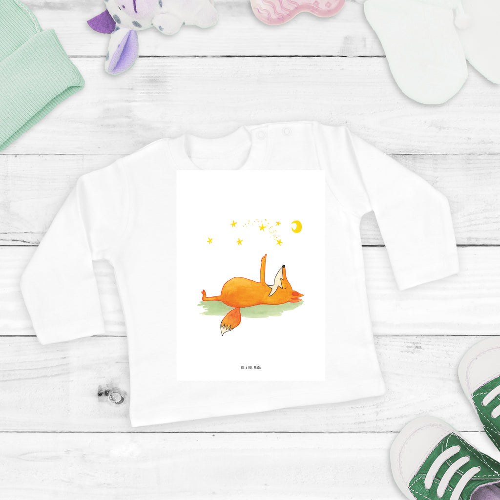 18-24 Monate Baby Longsleeve Fuchs Sterne Mädchen, Jungen, Baby, Langarm, Bio, Kleidung, Longsleeve, Fuchs, Füchse, tröstende Worte, Spruch positiv, Spruch schön, Romantik, Always Look on the Bright Side of Life