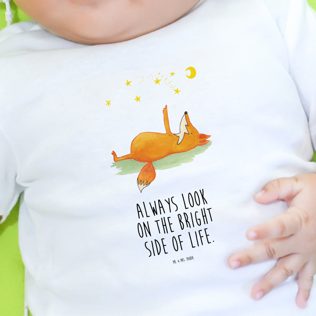 18-24 Monate Baby Longsleeve Fuchs Sterne Mädchen, Jungen, Baby, Langarm, Bio, Kleidung, Longsleeve, Fuchs, Füchse, tröstende Worte, Spruch positiv, Spruch schön, Romantik, Always Look on the Bright Side of Life