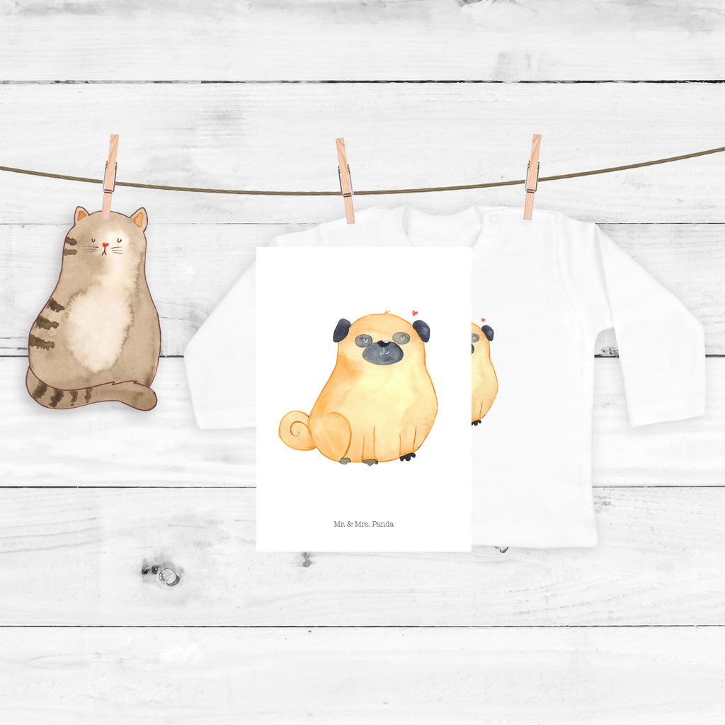 12-18 Monate Baby Longsleeve Mops Mädchen, Jungen, Baby, Langarm, Bio, Kleidung, Hund, Hundemotiv, Haustier, Hunderasse, Tierliebhaber, Hundebesitzer, Sprüche, Mops, Liebe, Hundeliebe