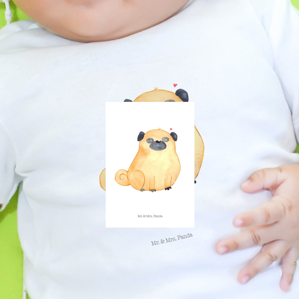 12-18 Monate Baby Longsleeve Mops Mädchen, Jungen, Baby, Langarm, Bio, Kleidung, Hund, Hundemotiv, Haustier, Hunderasse, Tierliebhaber, Hundebesitzer, Sprüche, Mops, Liebe, Hundeliebe