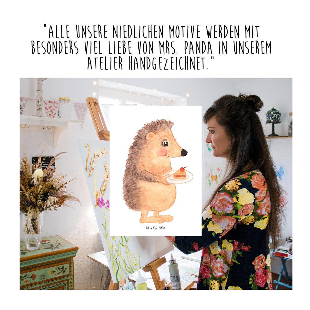 18-24 Monate Baby Longsleeve Igel mit Kuchenstück Mädchen, Jungen, Baby, Langarm, Bio, Kleidung, Longsleeve, Tiermotive, Gute Laune, lustige Sprüche, Tiere, Igel, Essen Spruch, Kuchen, Backen Geschenk, Kuchen backen, Einladung Party, Geburtstagskuchen, Torte