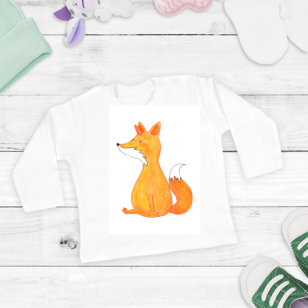 18-24 Monate Baby Longsleeve Fuchshörnchen Wunsch Mädchen, Jungen, Baby, Langarm, Bio, Kleidung, Longsleeve, Einhorn, Einhörner, Einhorn Deko, Pegasus, Unicorn, Fuchs, Unicorns, Fuchshörnchen, Fuchshorn, Foxycorn, Füchse
