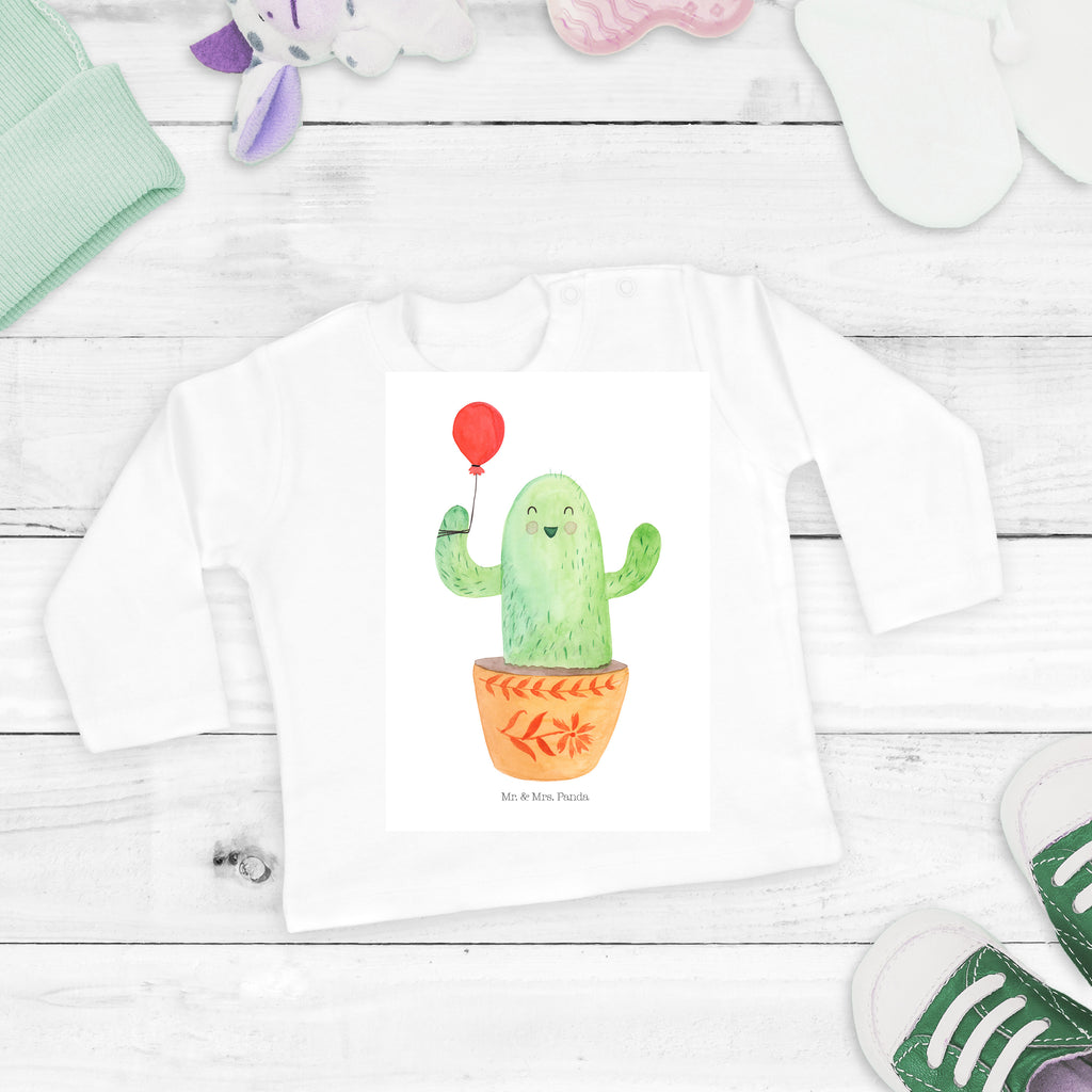 18-24 Monate Baby Longsleeve Kaktus Luftballon Mädchen, Jungen, Baby, Langarm, Bio, Kleidung, Longsleeve, Kaktus, Kakteen, Luftballon, Neustart, Freude, Büro, Stress, Büroalltag, Freundin, Freund, Ausbildung, Prüfung