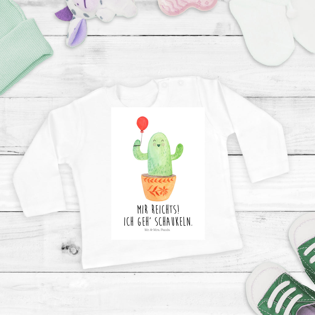 18-24 Monate Baby Longsleeve Kaktus Luftballon Mädchen, Jungen, Baby, Langarm, Bio, Kleidung, Longsleeve, Kaktus, Kakteen, Luftballon, Neustart, Freude, Büro, Stress, Büroalltag, Freundin, Freund, Ausbildung, Prüfung